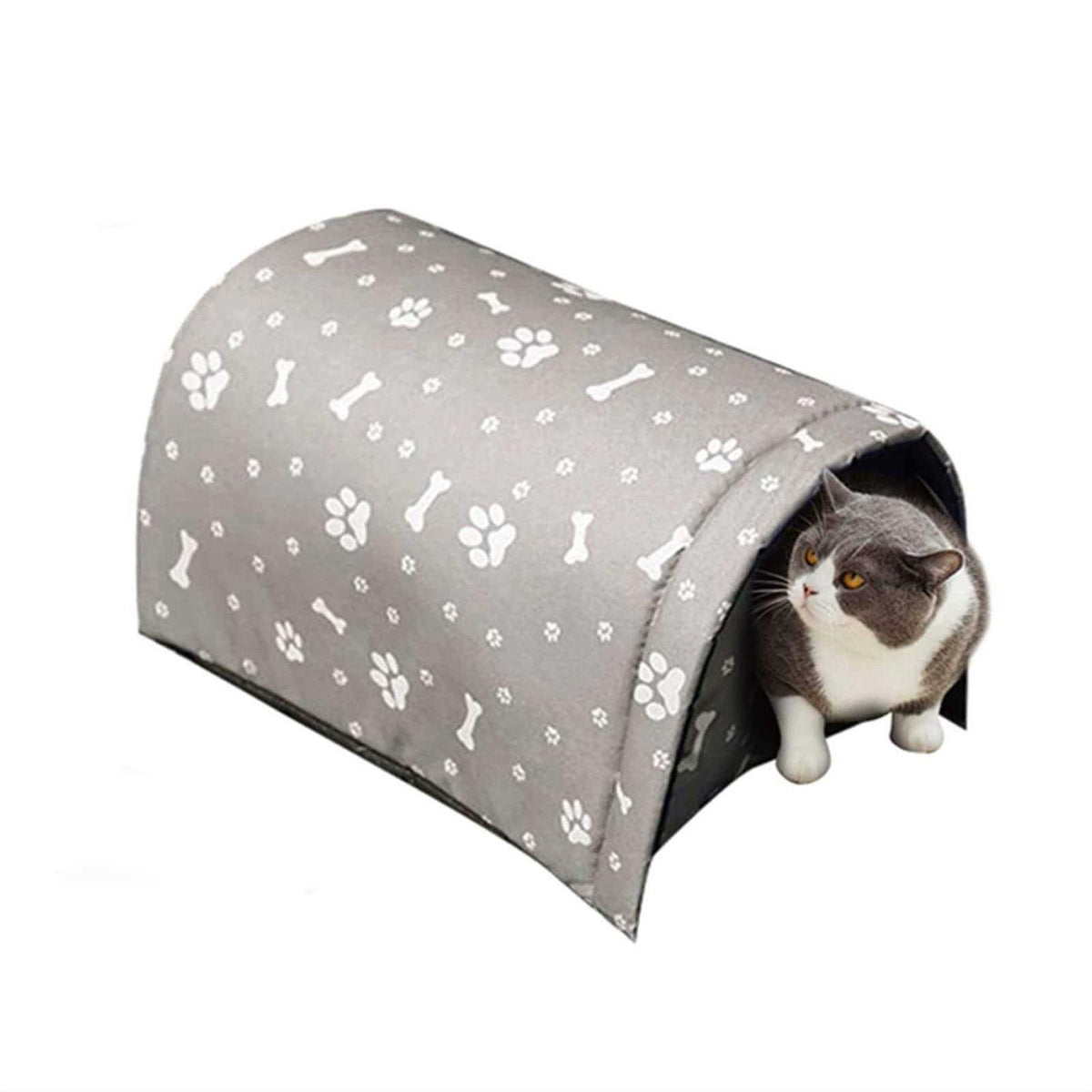 Outdoor Foldable Cotton Filled Cat House H447