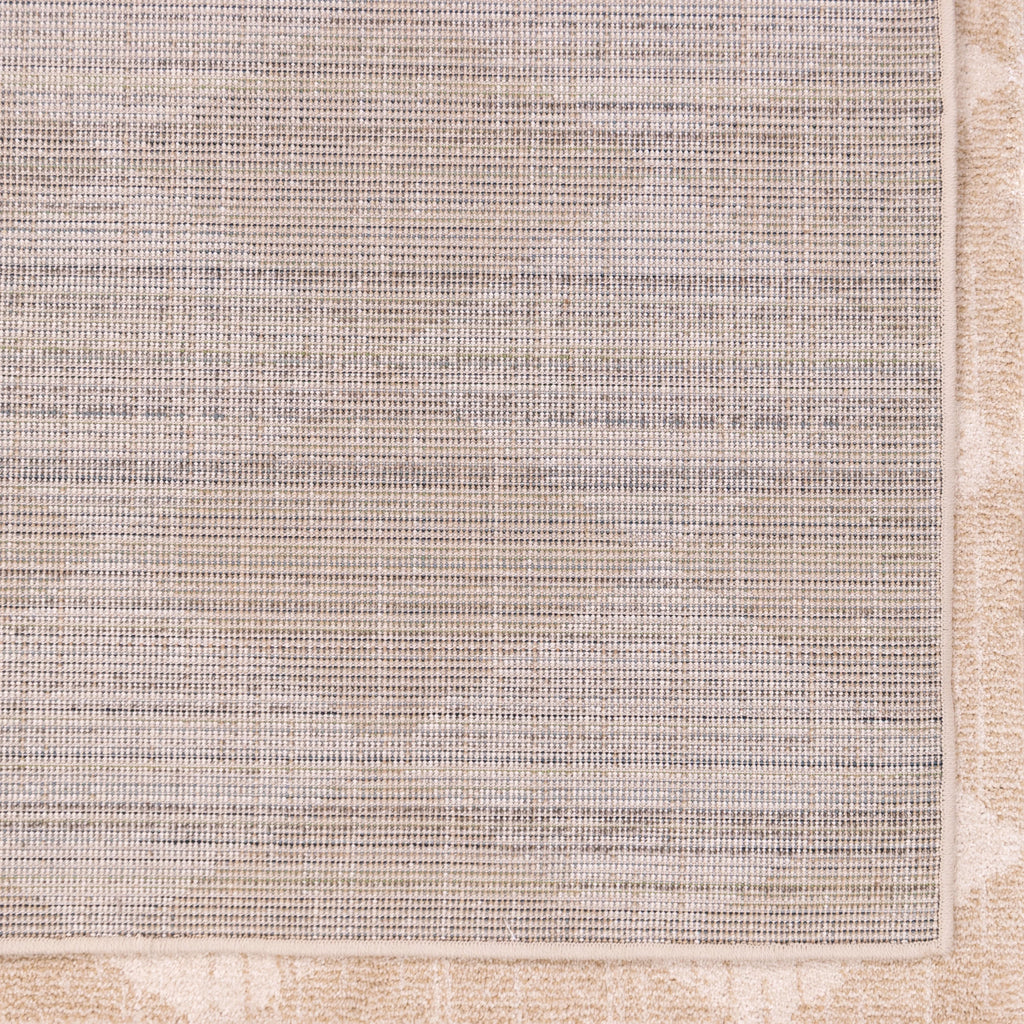 Beige Geometric Area Rug O4442