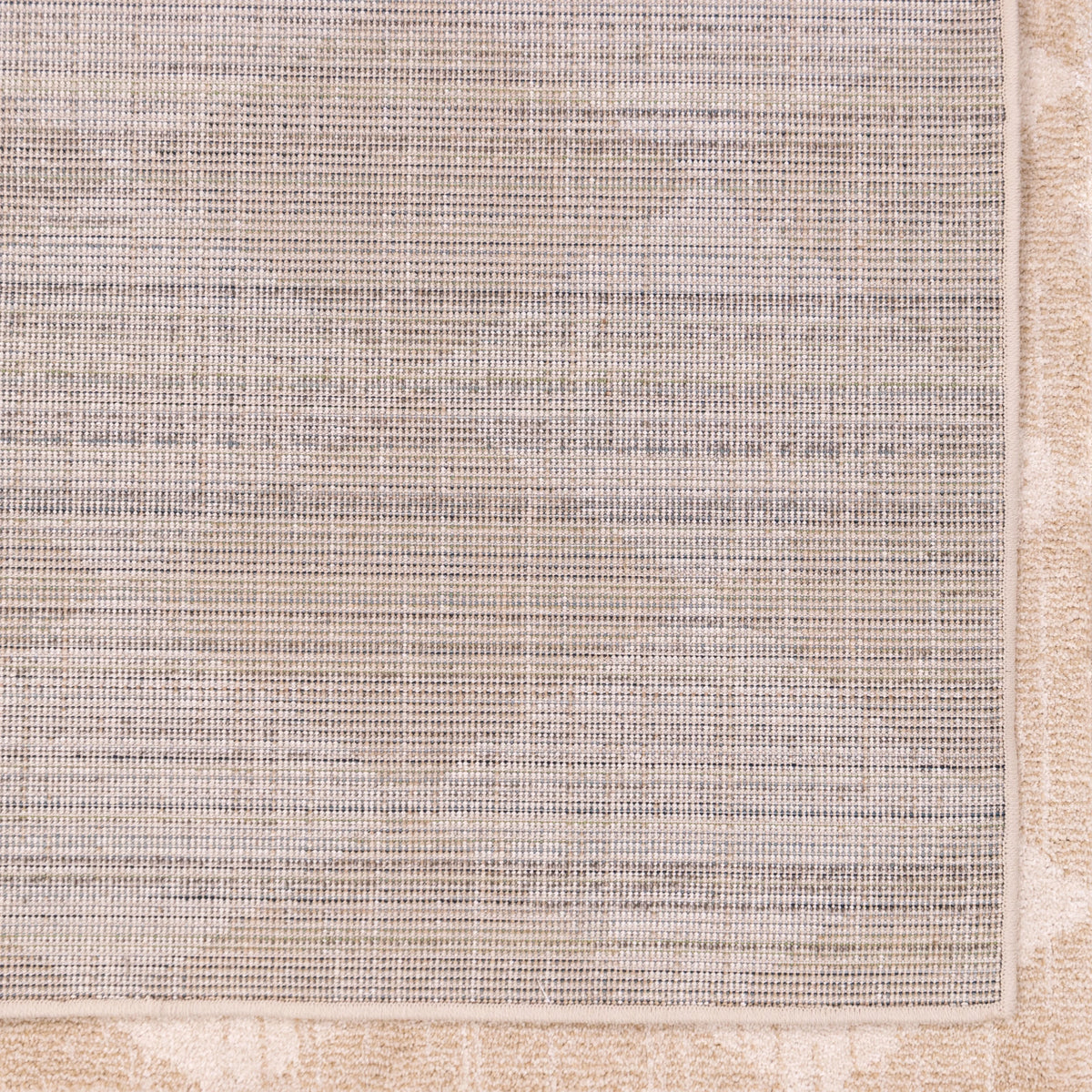 Beige Geometric Area Rug O4442
