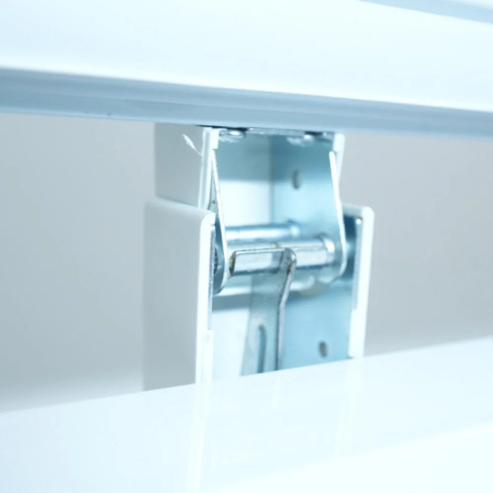 9.9 Cu.ft White Steel Chest Freezer E505