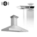 48 in. 400 CFM Ducted Wall Mount Range Hood in Stainless Steel O9712