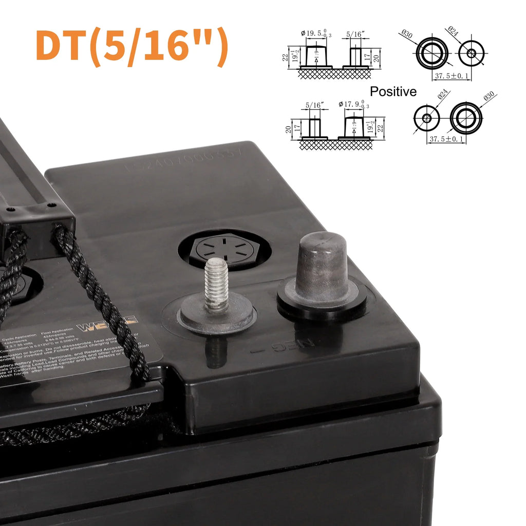 6V 210ah Deep Cycle AGM Battery Q40878