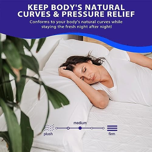 Twin Size 8 inch Cool Gel Memory Foam Mattress M873