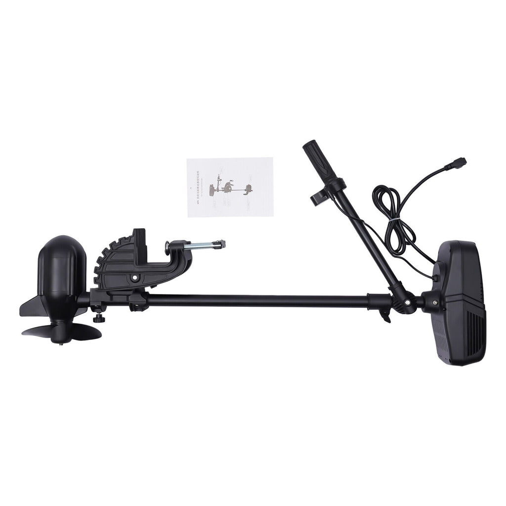 Black Electric Outboard Engine Motor V608