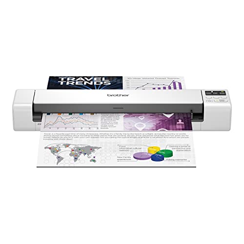 Duplex Wireless Compact Mobile Document Scanner J734