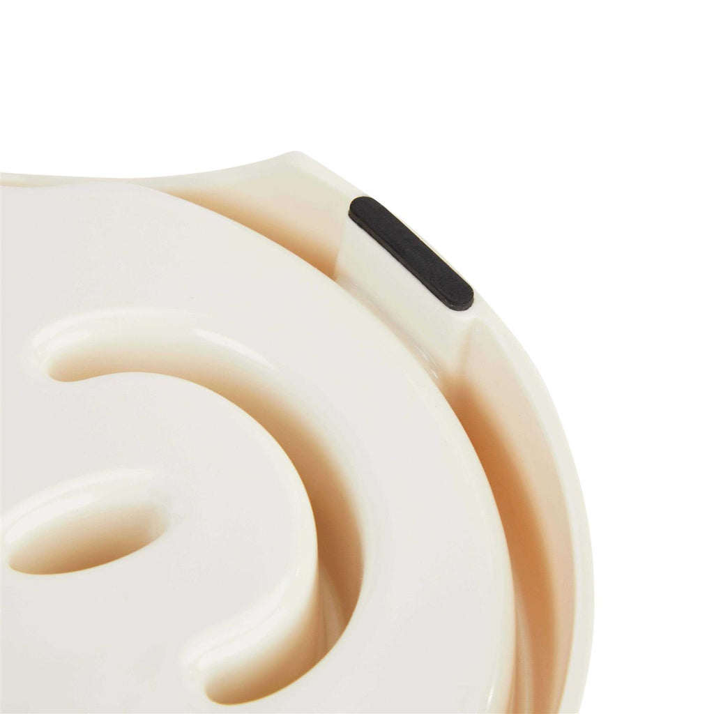 White Dog Feeder C74793