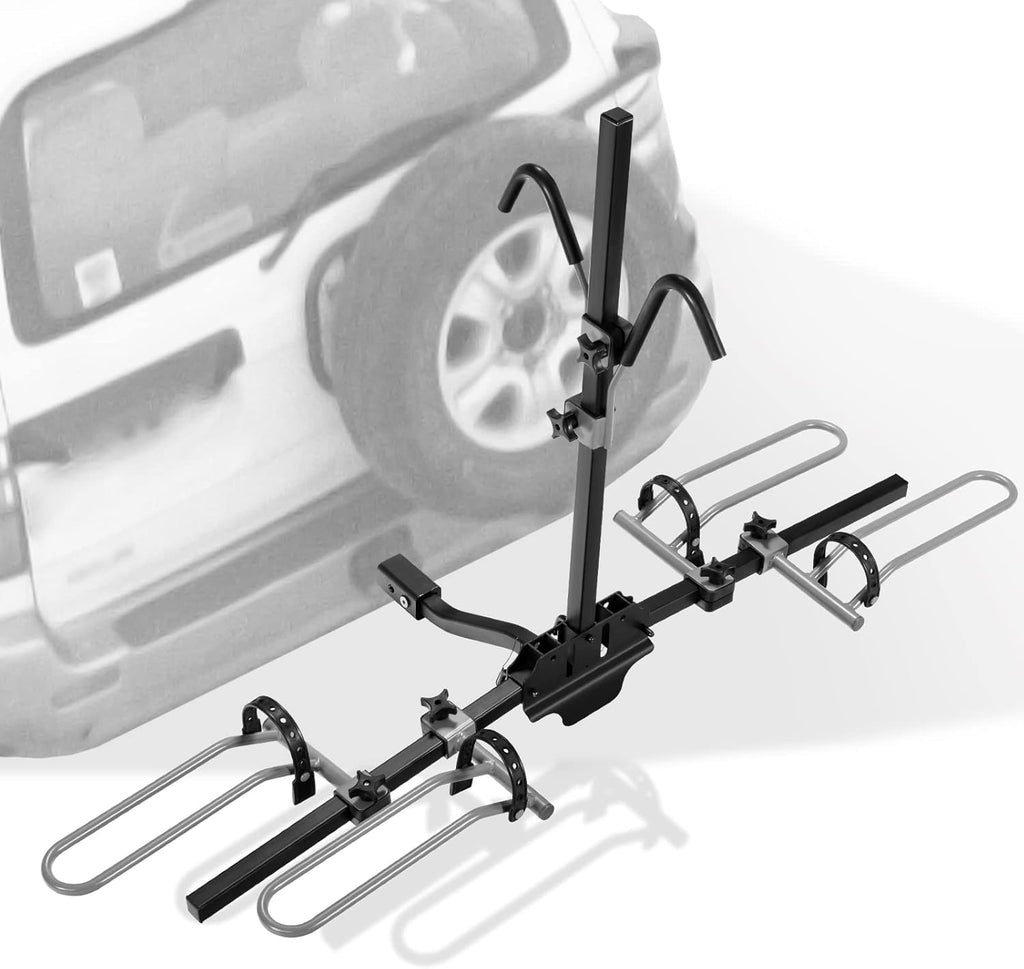 Folding 2-Bike Hitch Mount Bike Rack V153073
