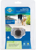 Wireless Pet Fence with Waterproof Collar, Covers up to 3/4 Acre E55017