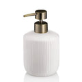 Off White Soap Dispenser Z1059