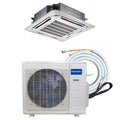 18,000 BTU Ductless Ceiling Cassette Air Conditioner and Heat Pump S8806
