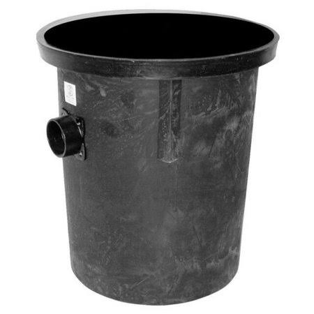 Simplex Polyethylene Sewage Basin 24 inch x 30 inch with 4 inch Cast Iron Inlet Hub T22522