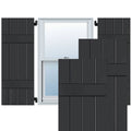 15x22W x 51x22H Real Wood Pine Board-n-Batten Shutters T294280