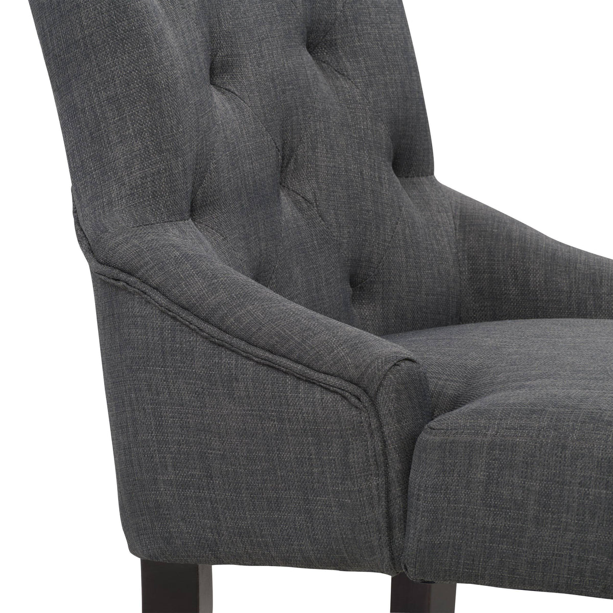 Beige Fabric Accent Chair (Set of 2) H40810