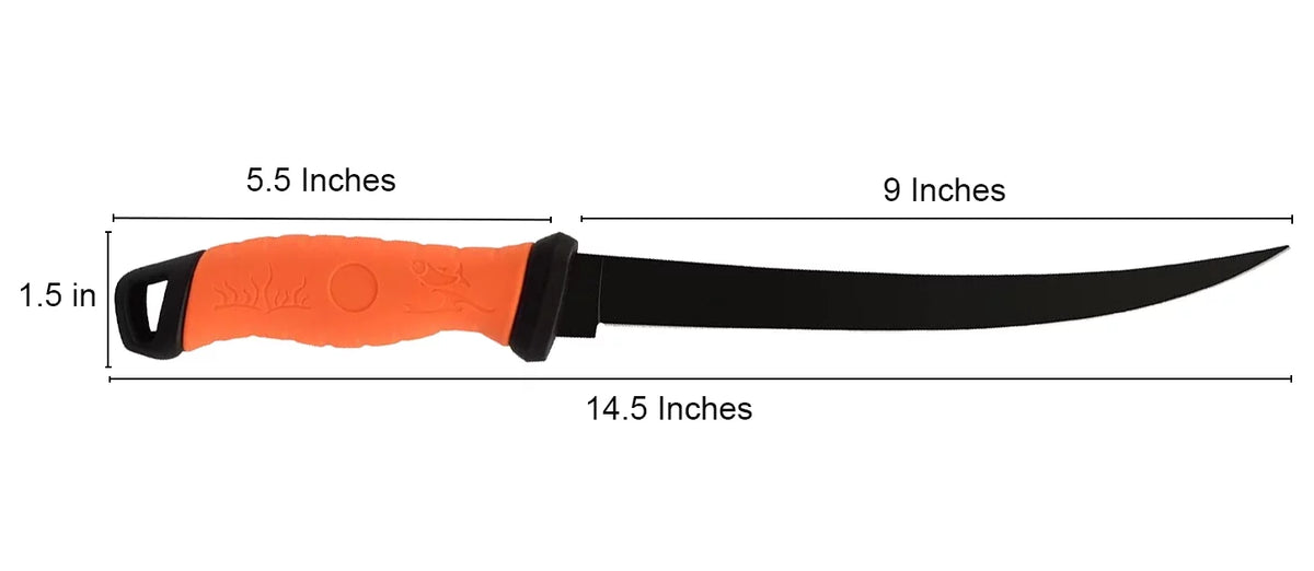 Stainless Steel Fillet Knife with Sheath P87920
