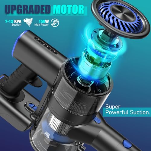 Cordless Stick Vacuum Cleaner Blue A218832
