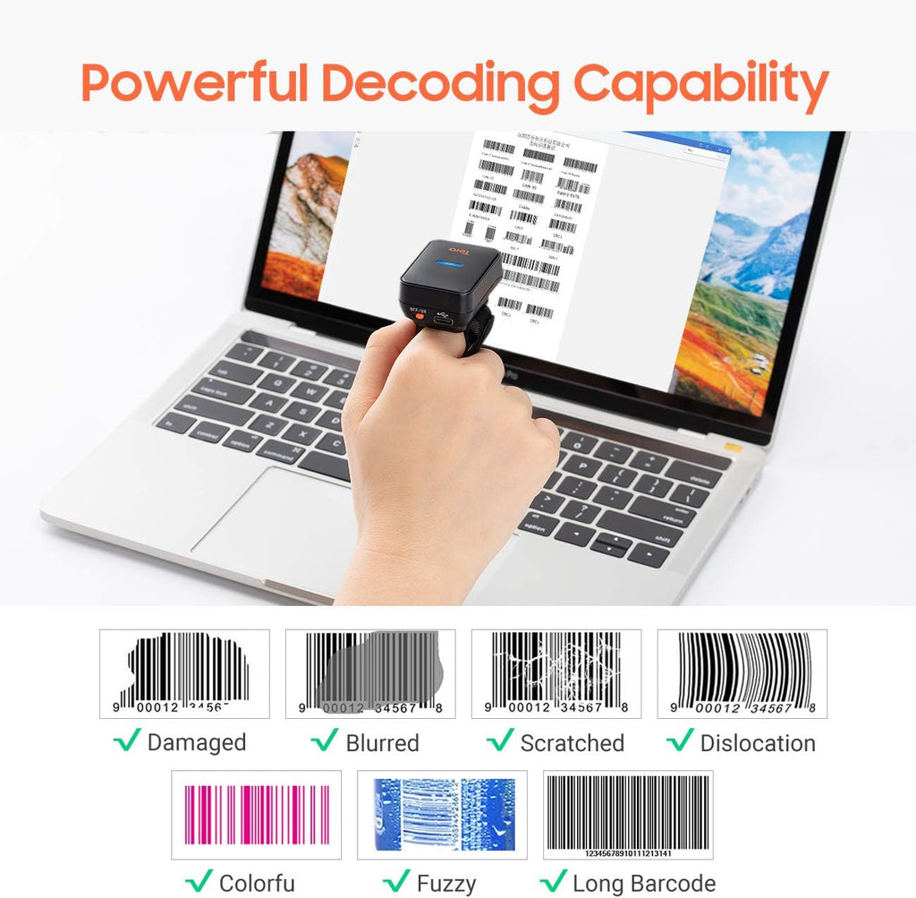 Wireless Bluetooth Barcode Scanner G708050