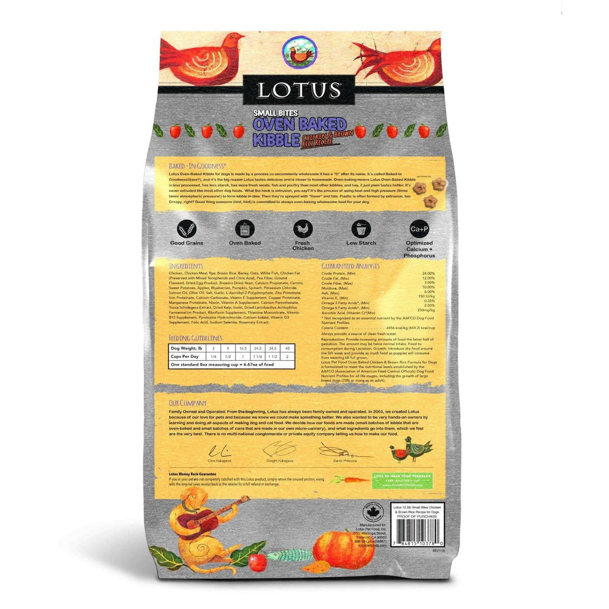 Chicken Small Bites Dry Dog Food C8829