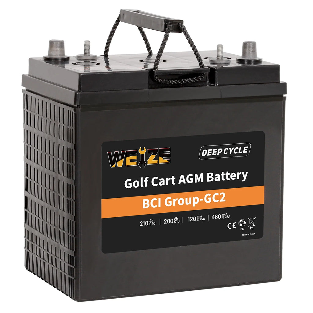 6V 210ah Deep Cycle AGM Battery Q40878