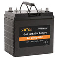 6V 210ah Deep Cycle AGM Battery Q40878