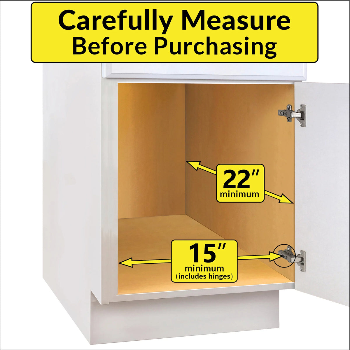 14"W x 21"D Chrome Pull Out Cabinet Organizer Z2643