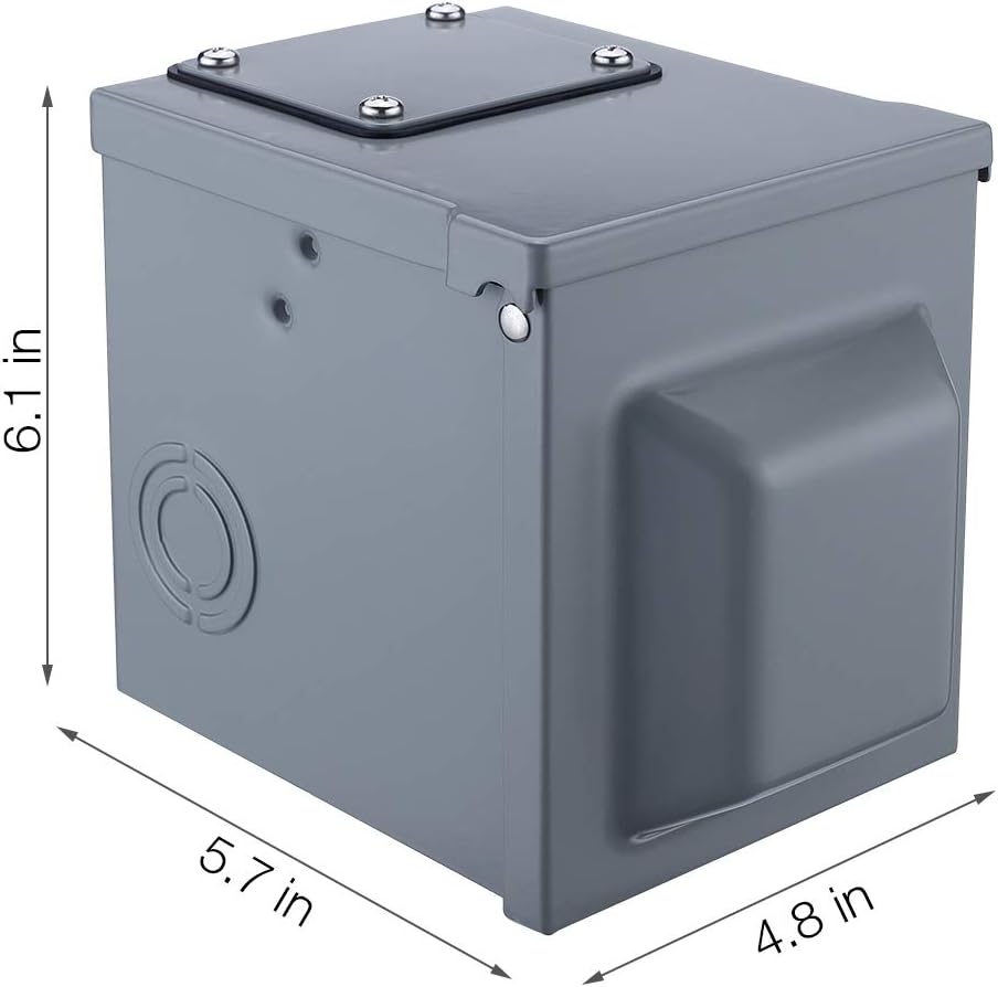 50 Amp 125/250 Volt RV Power Outlet Box K73135