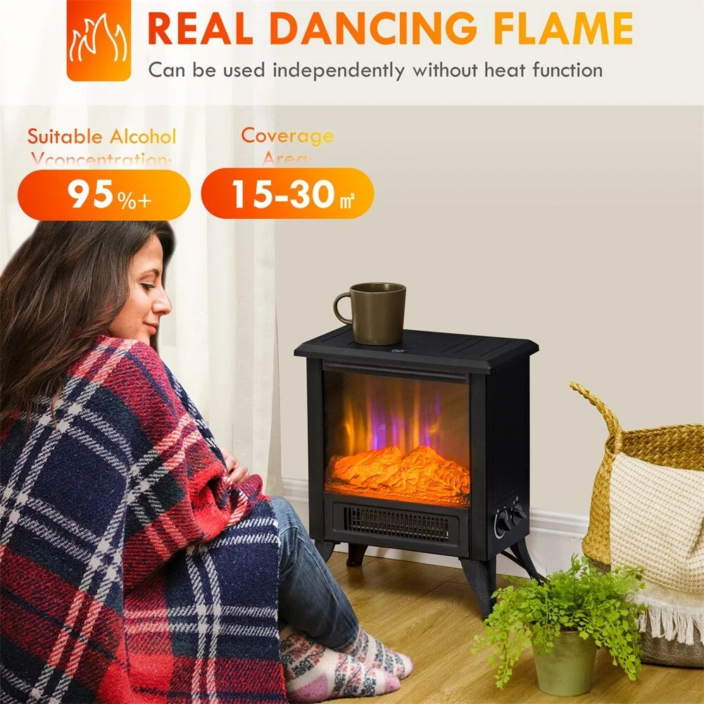 17" Electric Fireplace Stove K700