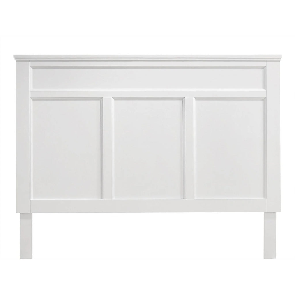 White Wood Full Bed P1617