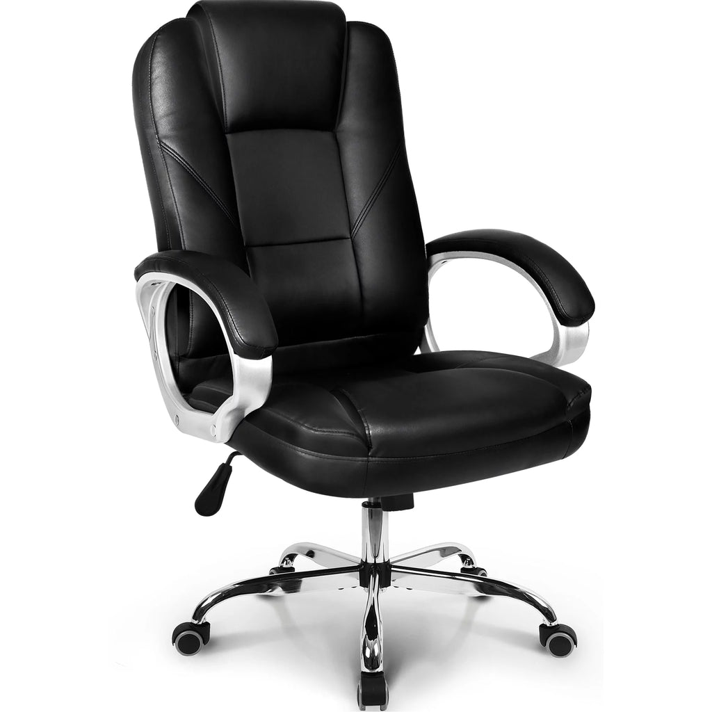 Ergonomic High-Back Leather Office Chair S84683