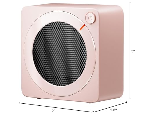 500W PTC Ceramic Portable Mini Electric Space Heater L32550