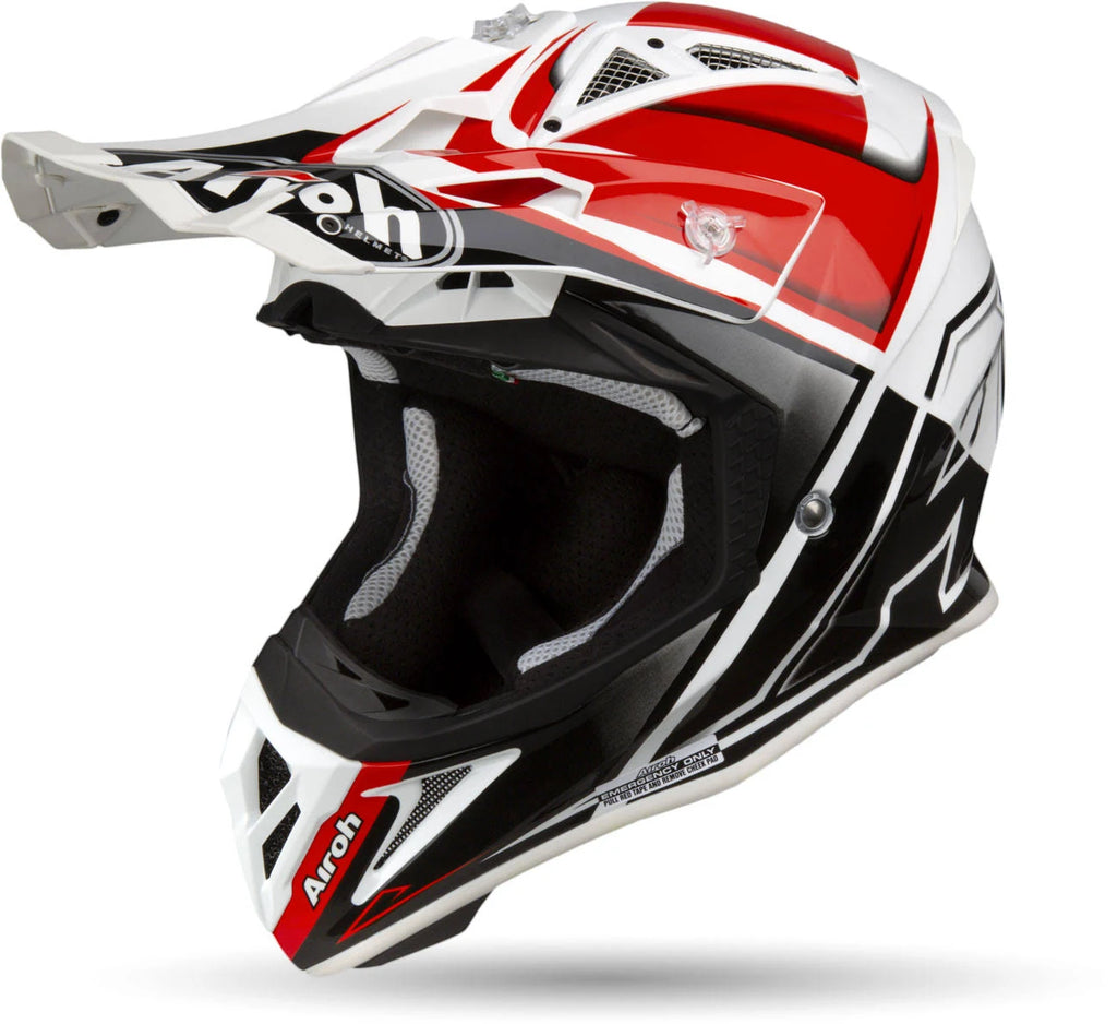 Red Gloss Aviator Helmet Size L C94023