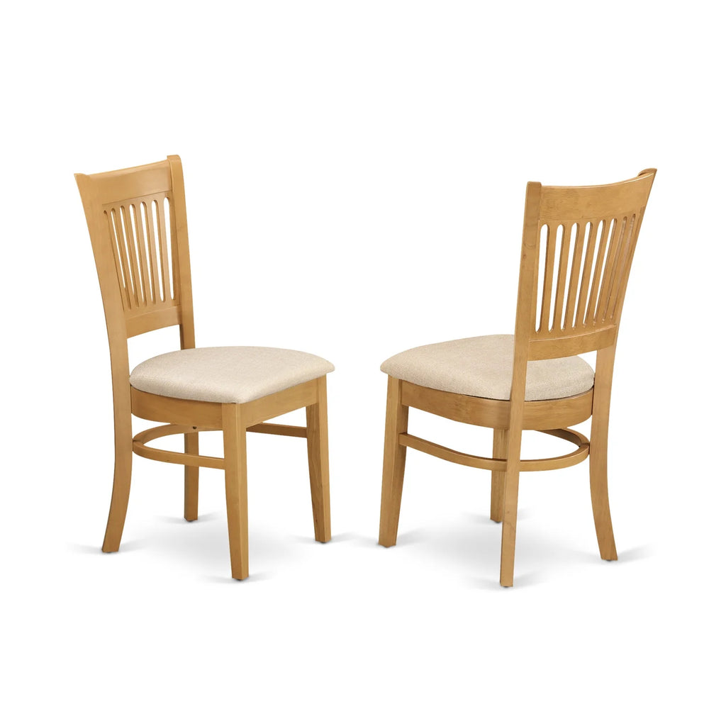 Small Kitchen Table & 4 Dining Chairs Oak D517650