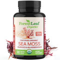 Organic Irish Sea Moss with Bladderwrack and Burdock Root 90 Capsules Q256