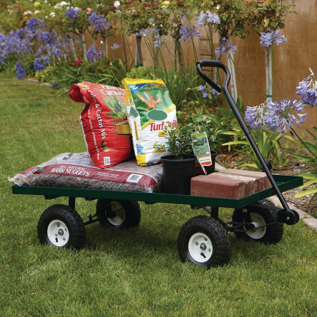 1000 lb. Capacity Mesh Deck Steel Wagon X7618