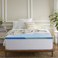3-Inch Memory Foam Mattress Topper, California King, Blue Gel Q250