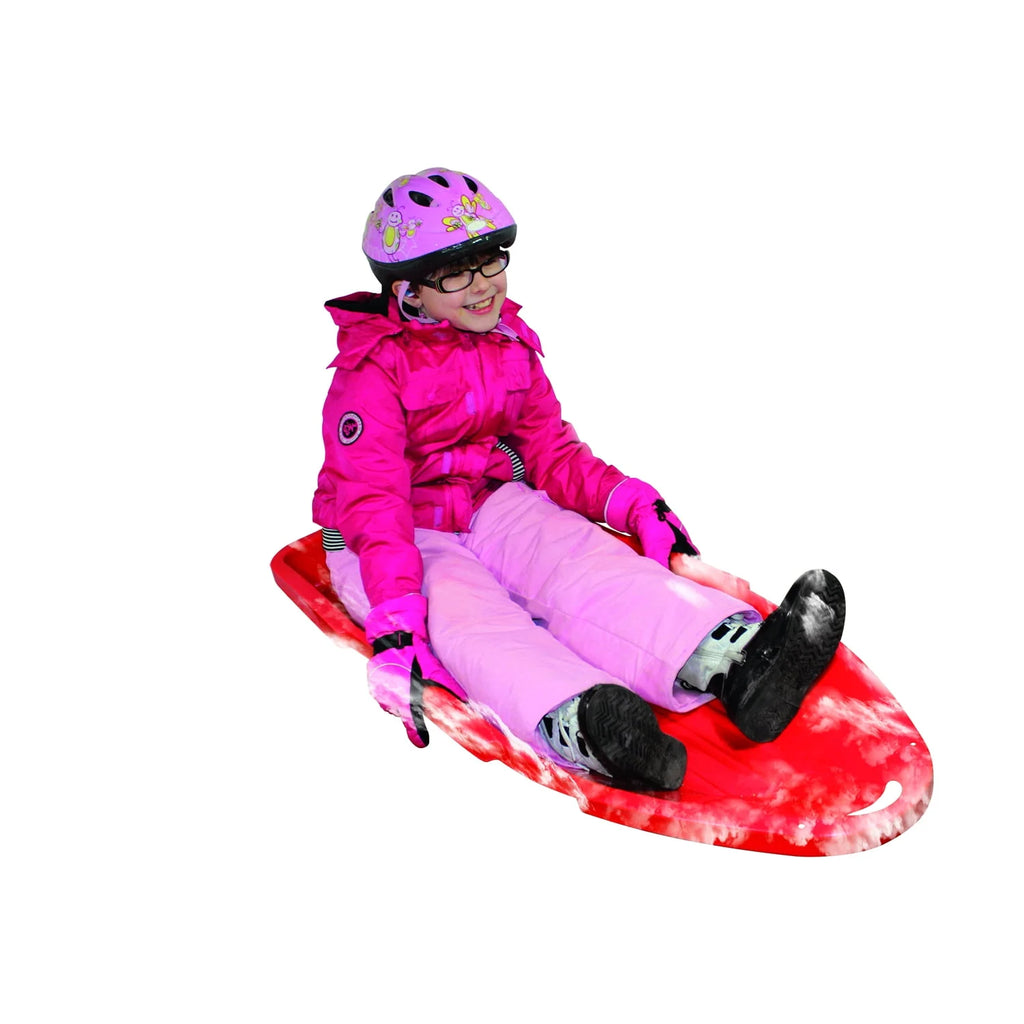 Red Two-Rider Polyresin Sled W3971