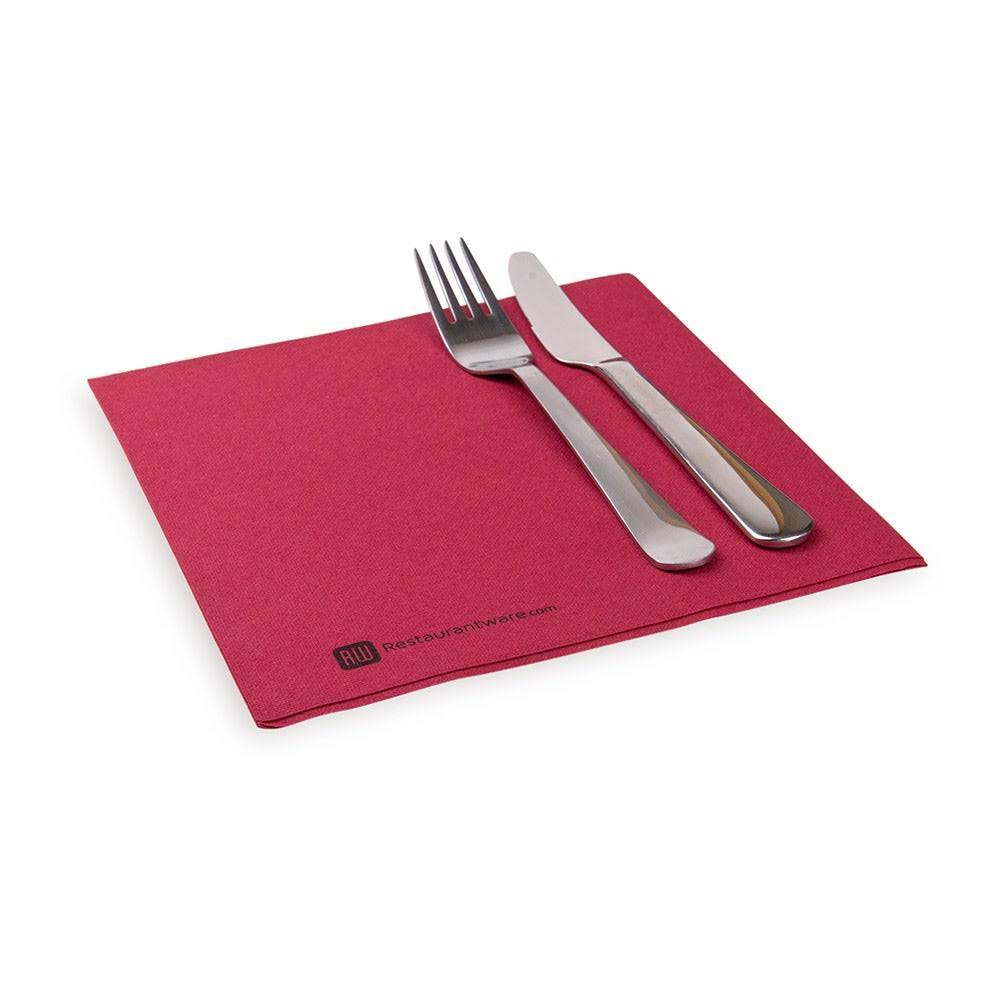 Bordeaux 16x16 Inches 600 Count Disposable Napkins U9707