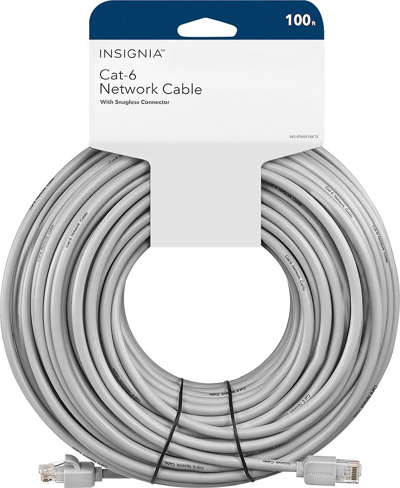 Gray Cat-6 Ethernet Cable F783
