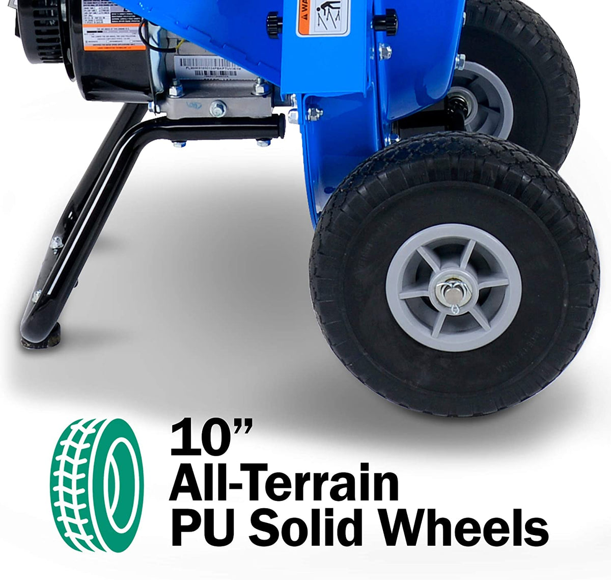 7HP 212CC Gas Wood Chipper Shredder Mulcher I710698