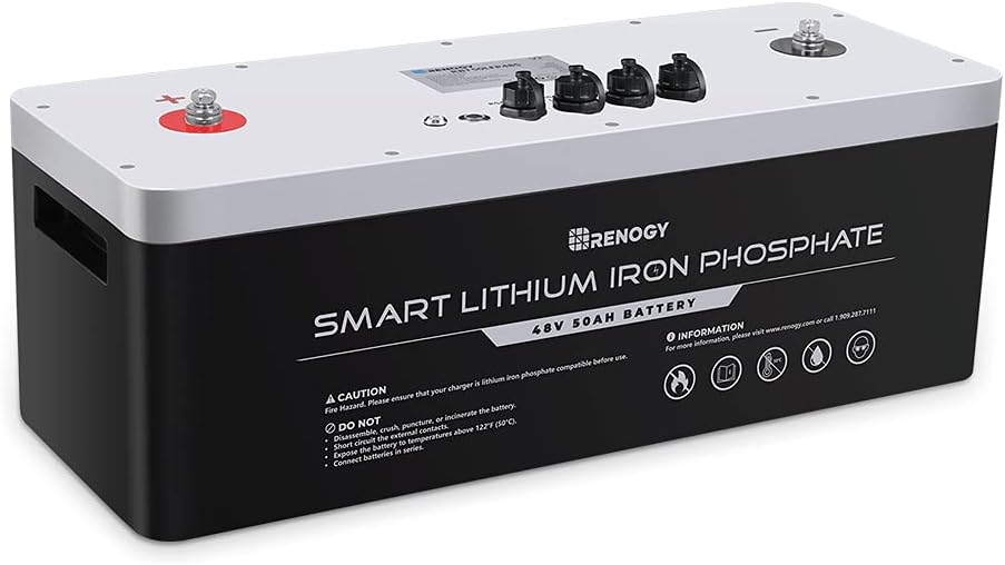 12 Volt 50Ah Lithium-Iron Phosphate Battery V4196