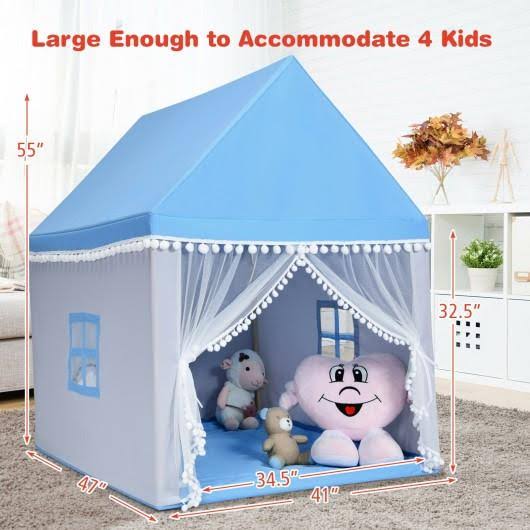 Blue Play Tent with Mat N5142