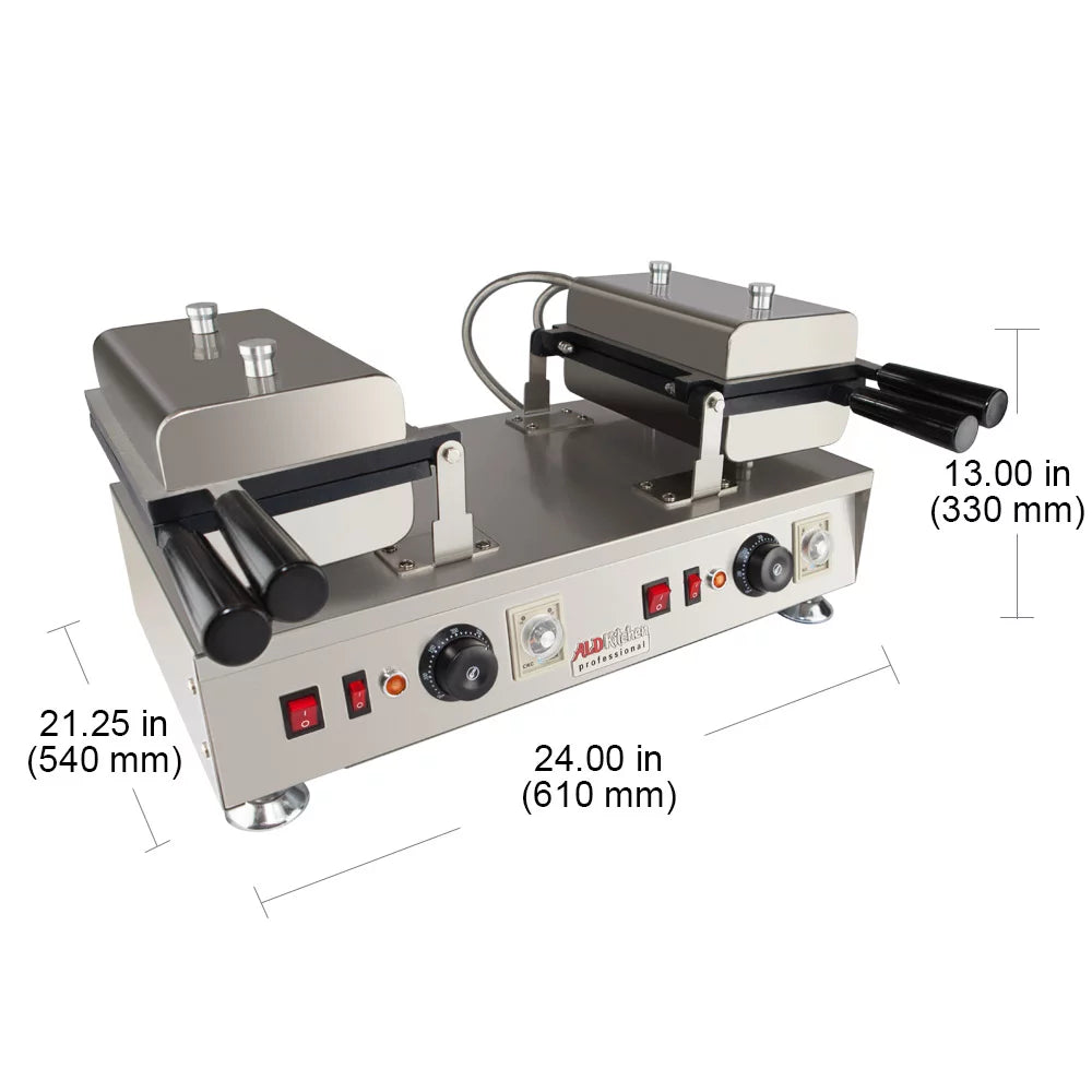 Stainless Steel Taiyaki Maker with Cast Iron Pan H85634