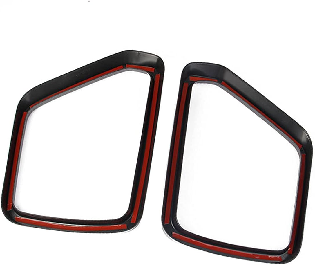 Carbon Fiber Side Door Mirror Visor Molding Trim Accessories Y2373