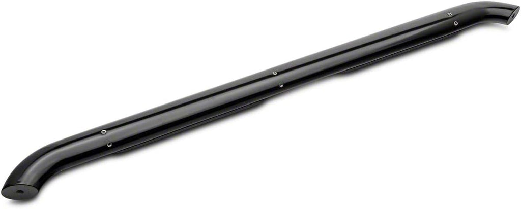 Black 4-Inch Oval Bent End Side Step Bars O961744