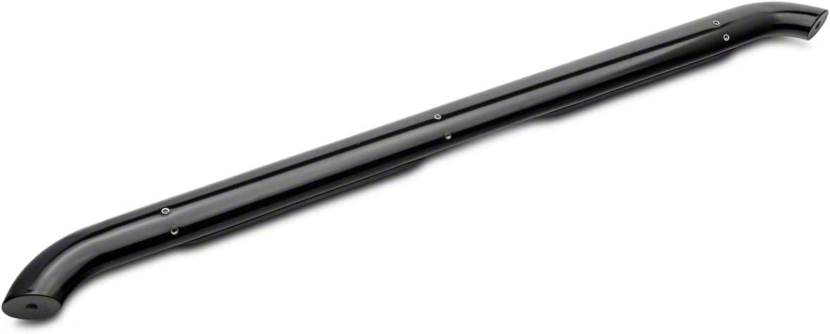 Black 4-Inch Oval Bent End Side Step Bars O961744