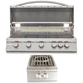 Propane Gas Grill & Side Burner C371782