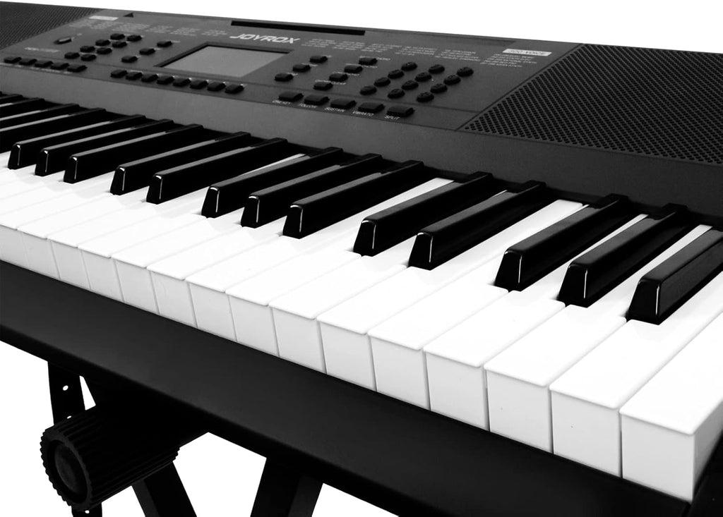 61 Key Keyboard Piano with Stand, Bench, Headphones, Speakers T204683