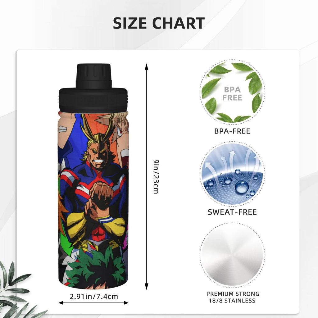 18OZ Insulated Stainless Steel Water Bottle S519
