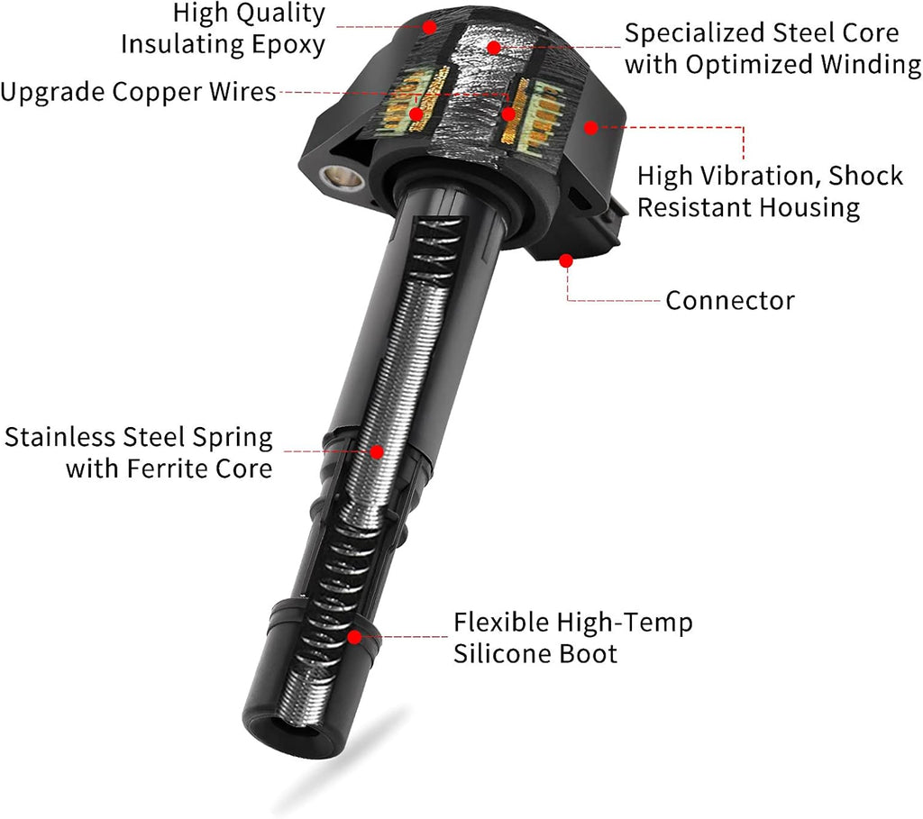Ignition Coils Pack of 6 A611348