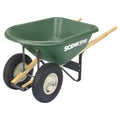 Dual Wheel 6 Cube Wheelbarrow 400 lb Capacity K168