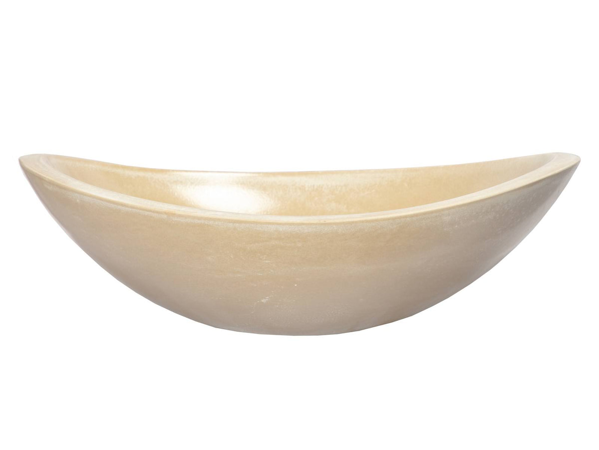 Cream Concrete Vessel Sink Y84578